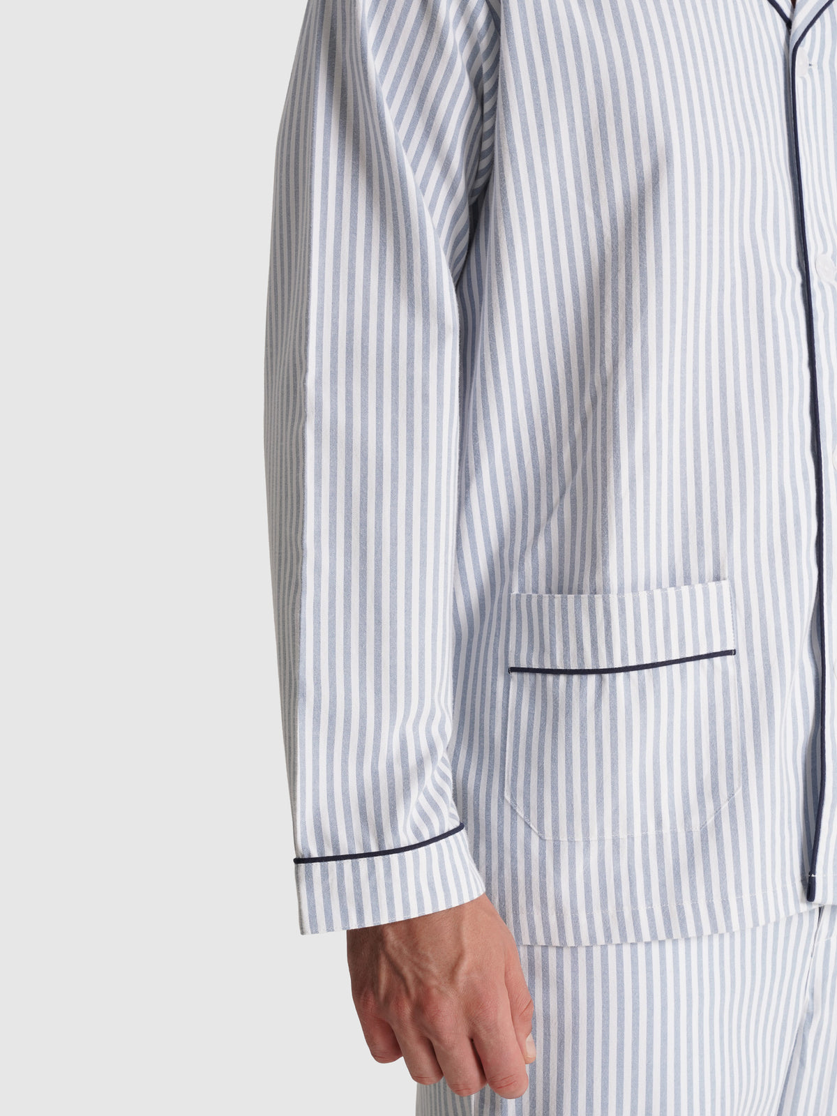 PIJAMA AZUL MANGA COMPRIDA CLASSIC FIT MR. BLUE