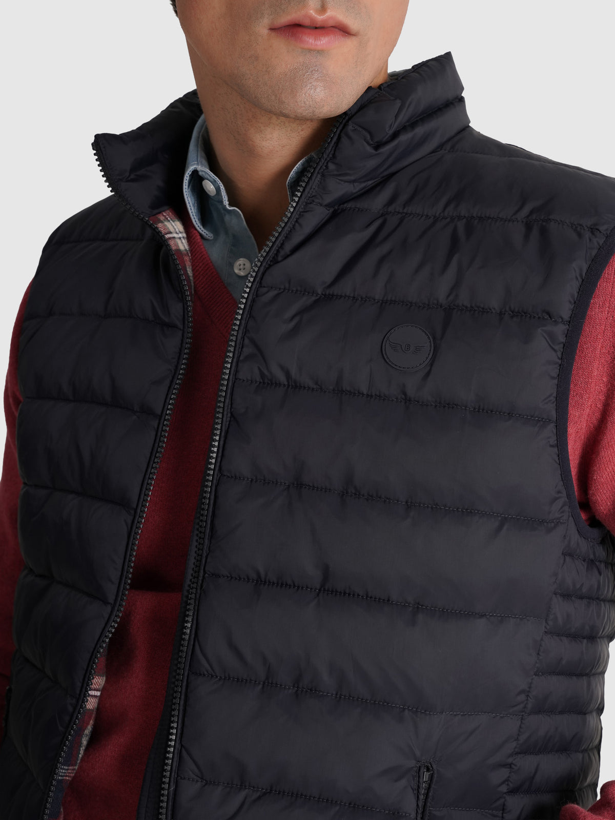 CHAQUETA AZUL REGULAR FIT MR. AZUL