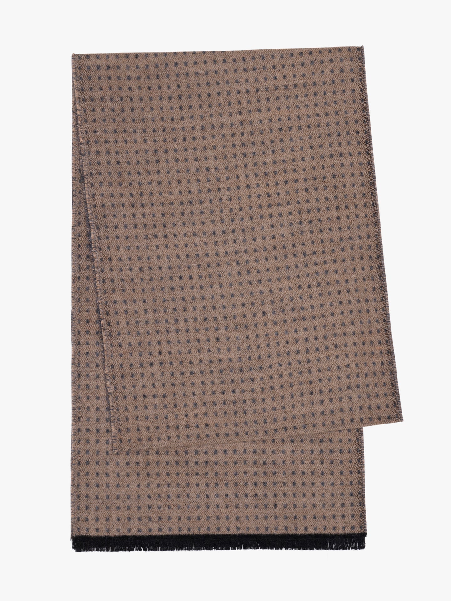 BUFANDA BEIGE SR. AZUL