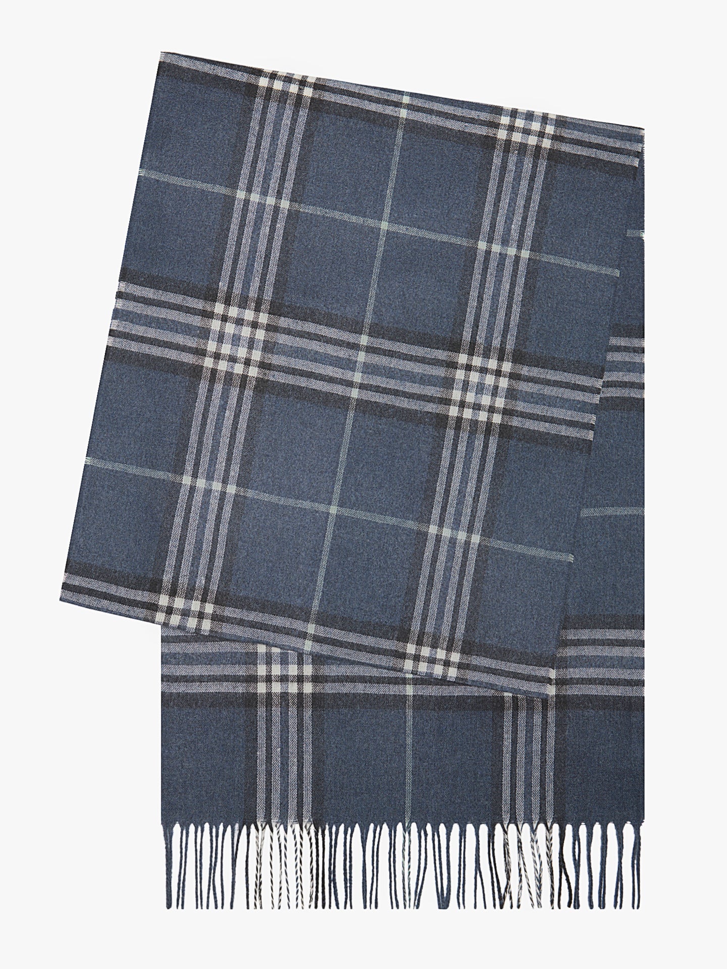 GREEN SCARF MR. BLUE