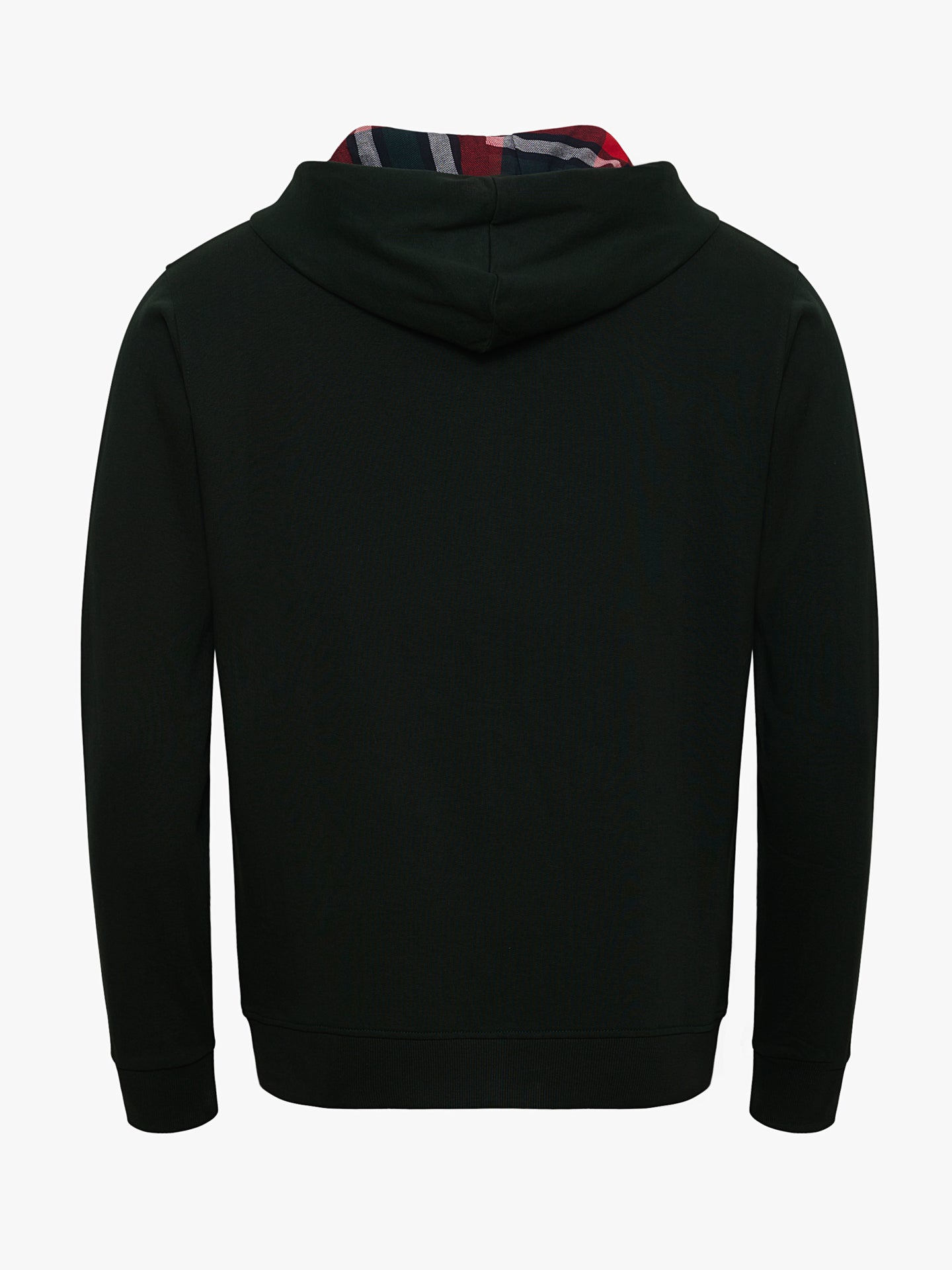 SUDADERA REGULAR FIT VERDE CON CAPUCHA MR. AZUL