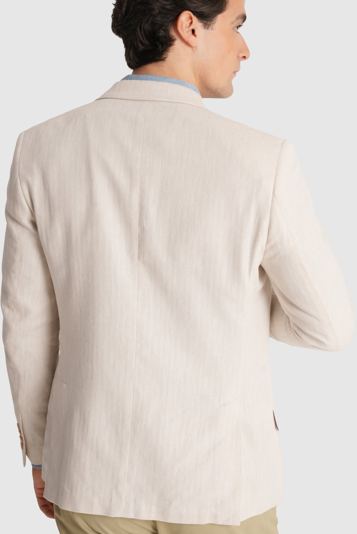 REGULAR FIT BEIGE BLAZER MR. BLUE