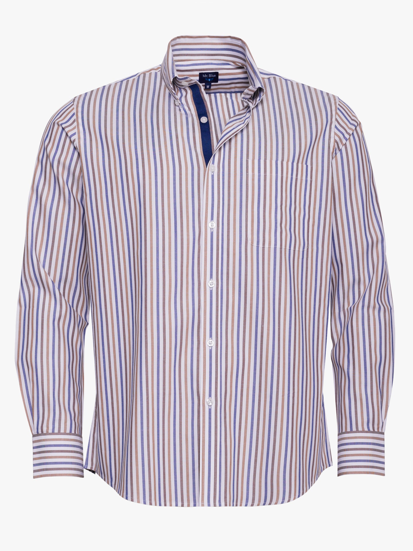 CAMISA BRANCA REGULAR FIT MR. BLUE