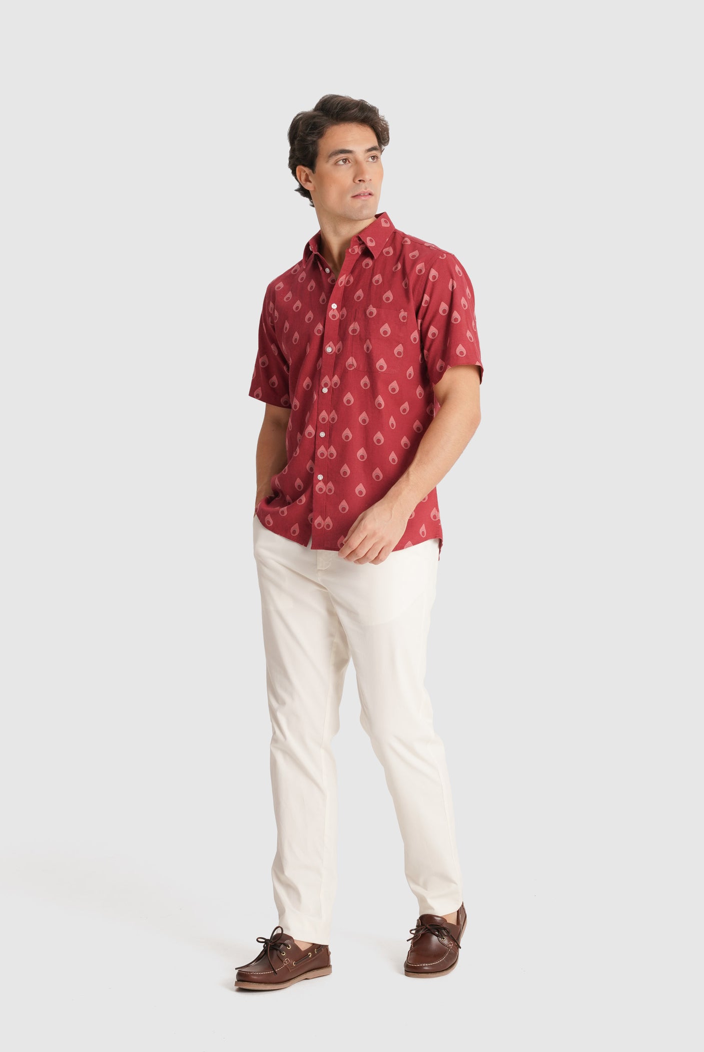 RAW SHIRT SHORT SLEEVE REGULAR FIT MR. BLUE