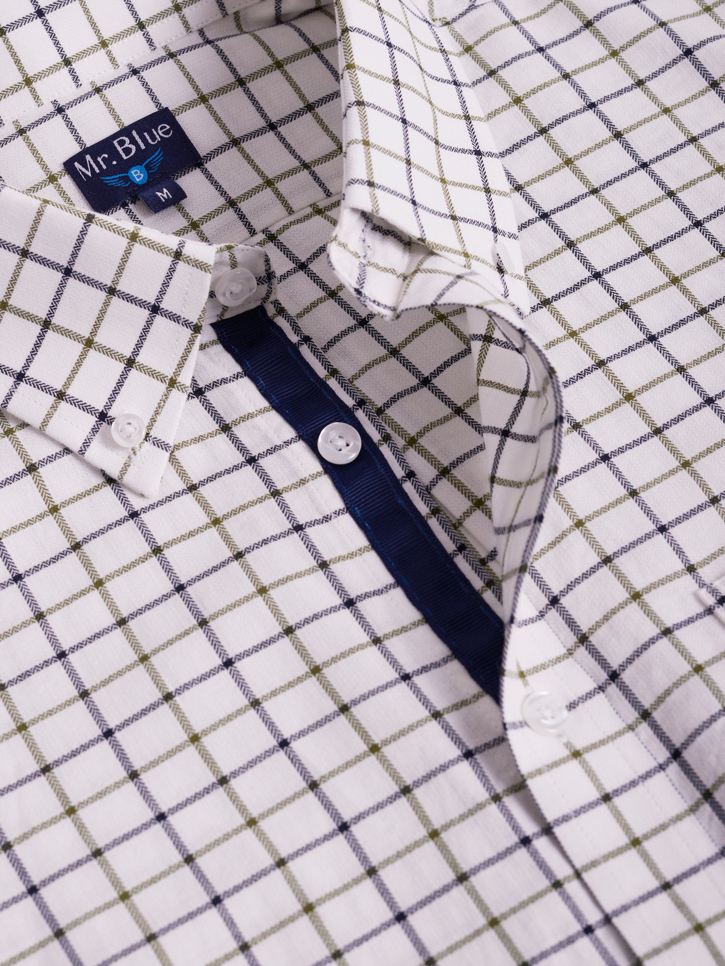 CAMISA MR AZUL REGULAR FIT. AZUL