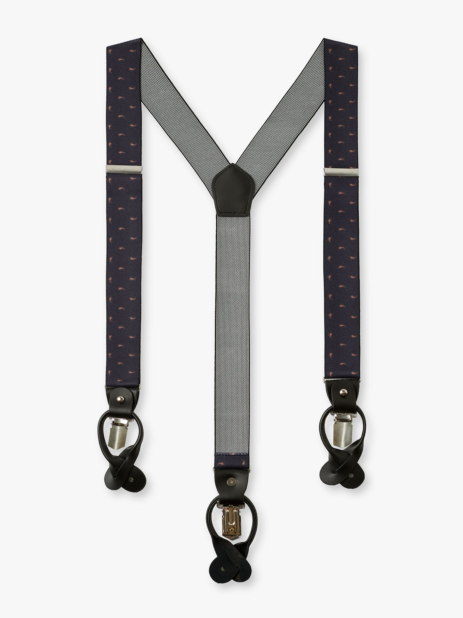 SUSPENSÓRIOS AZUIS PADRÕES MR. BLUE