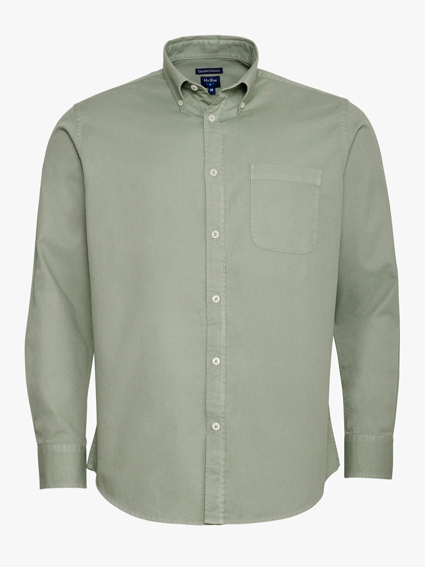 CAMISA VERDE REGULAR FIT MR. BLUE