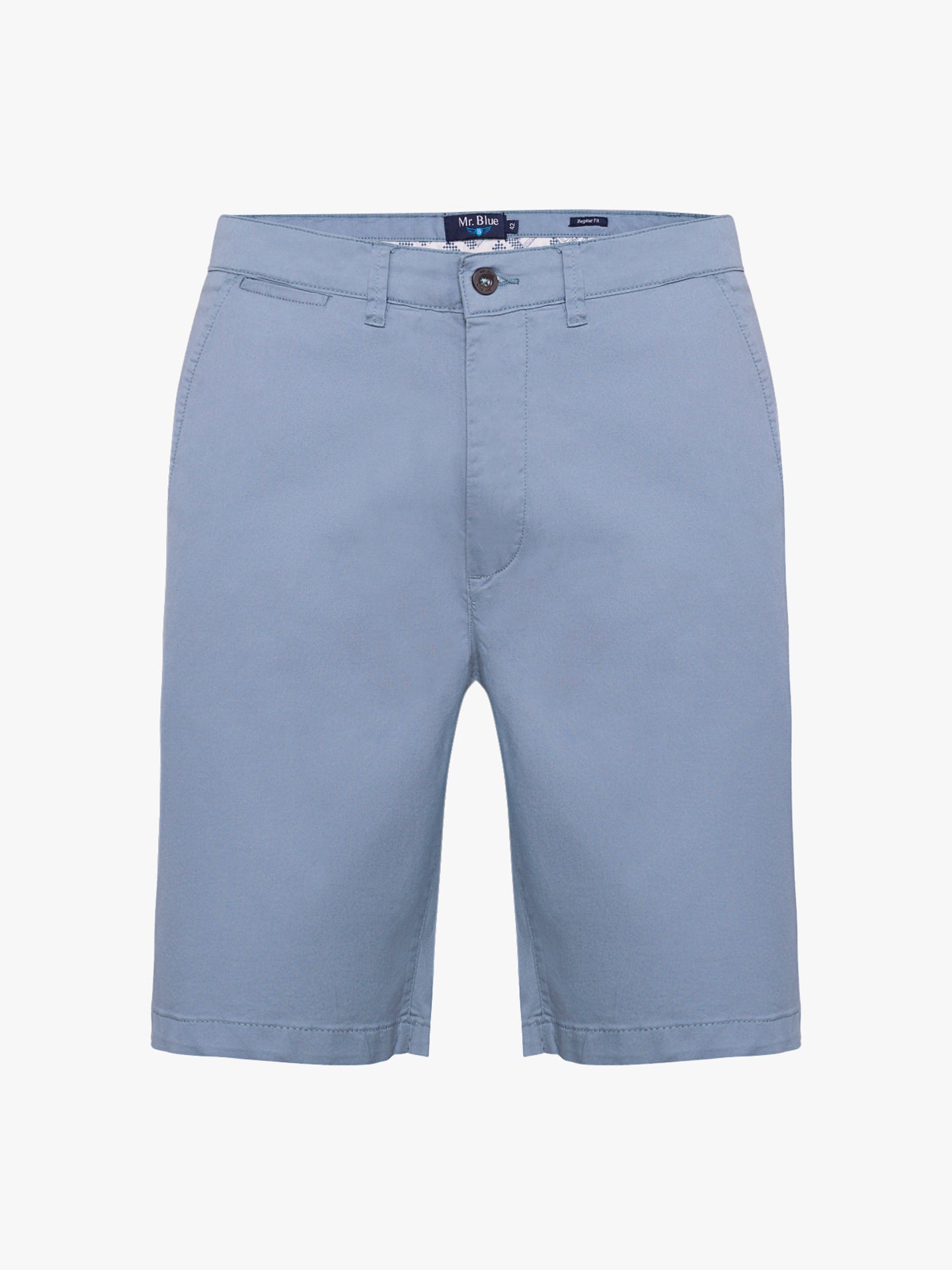 BLUE COTTON BERMUDA REGULAR FIT MR. BLUE