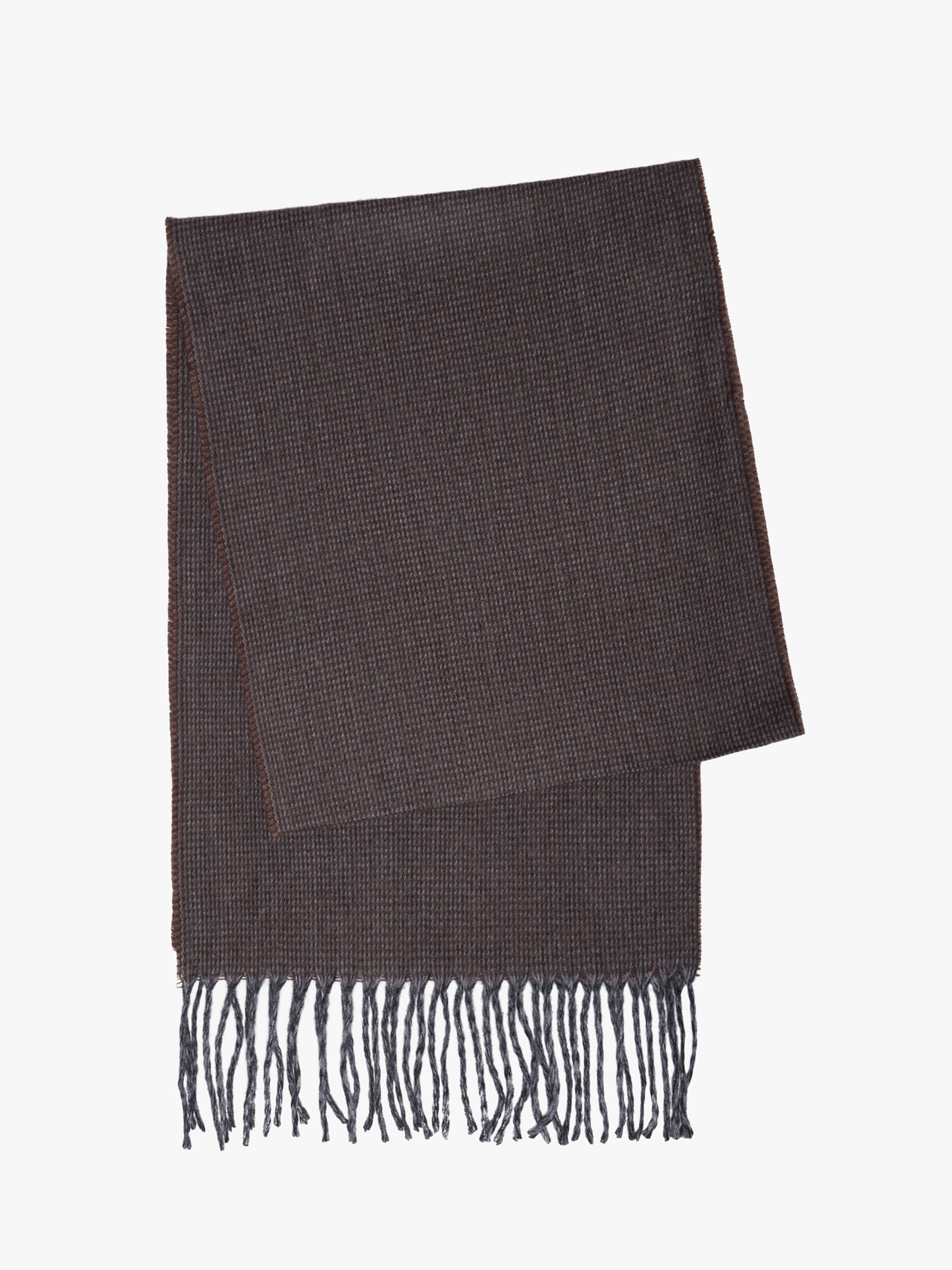 BROWN SCARF MR. BLUE