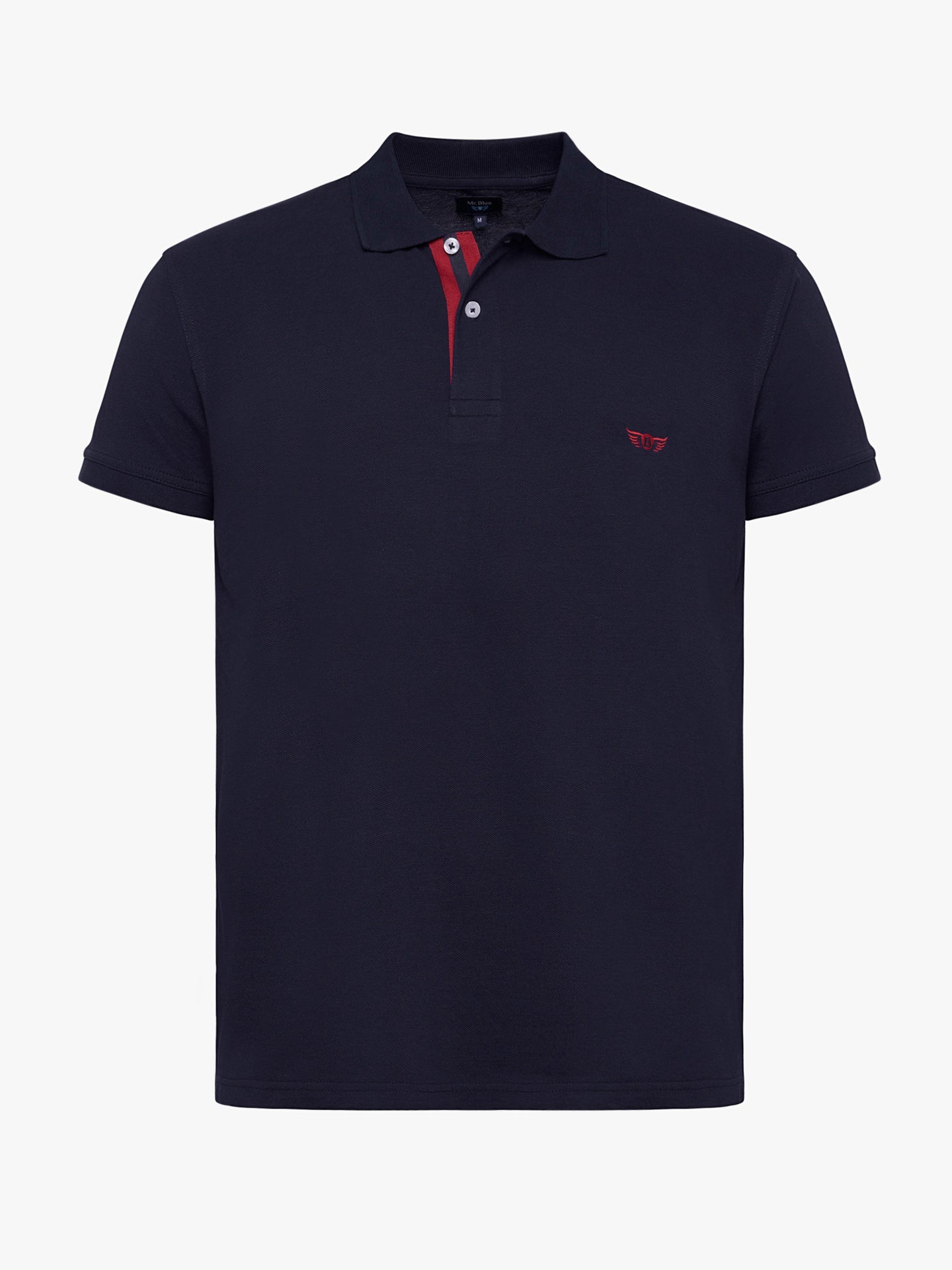 Polo de piqué de corte estándar de Mr. Blue