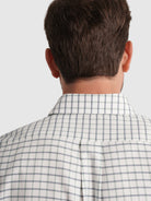 CAMISA FRANELA AZUL MANGA LARGA REGULAR FIT MR. AZUL