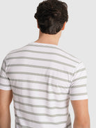 T-SHIRT ALGODÃO VERDE MANGA CURTA REGULAR FIT MR. BLUE