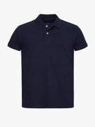 POLO ALGODÃO AZUL MANGA CURTA REGULAR FIT MR. BLUE