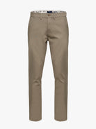 PANTALÓN ALGODÓN VERDE REGULAR FIT MR. AZUL