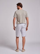 BERMUDA DE ALGODÓN AZUL REGULAR FIT MR. AZUL
