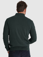 JERSEY DE CASHMERE VERDE MANGA LARGA REGULAR FIT MR. AZUL