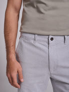 BERMUDA DE ALGODÓN AZUL REGULAR FIT MR. AZUL