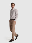 PANTALÓN ALGODÓN CAMELLOS CLASSIC FIT MR. AZUL