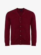 BORDEAUX WOOL PULLOVER WITH REGULAR FIT MR ELBOW PADS. BLUE