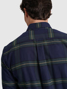 CAMISA ALGODÓN AZUL MANGA LARGA REGULAR FIT MR. AZUL