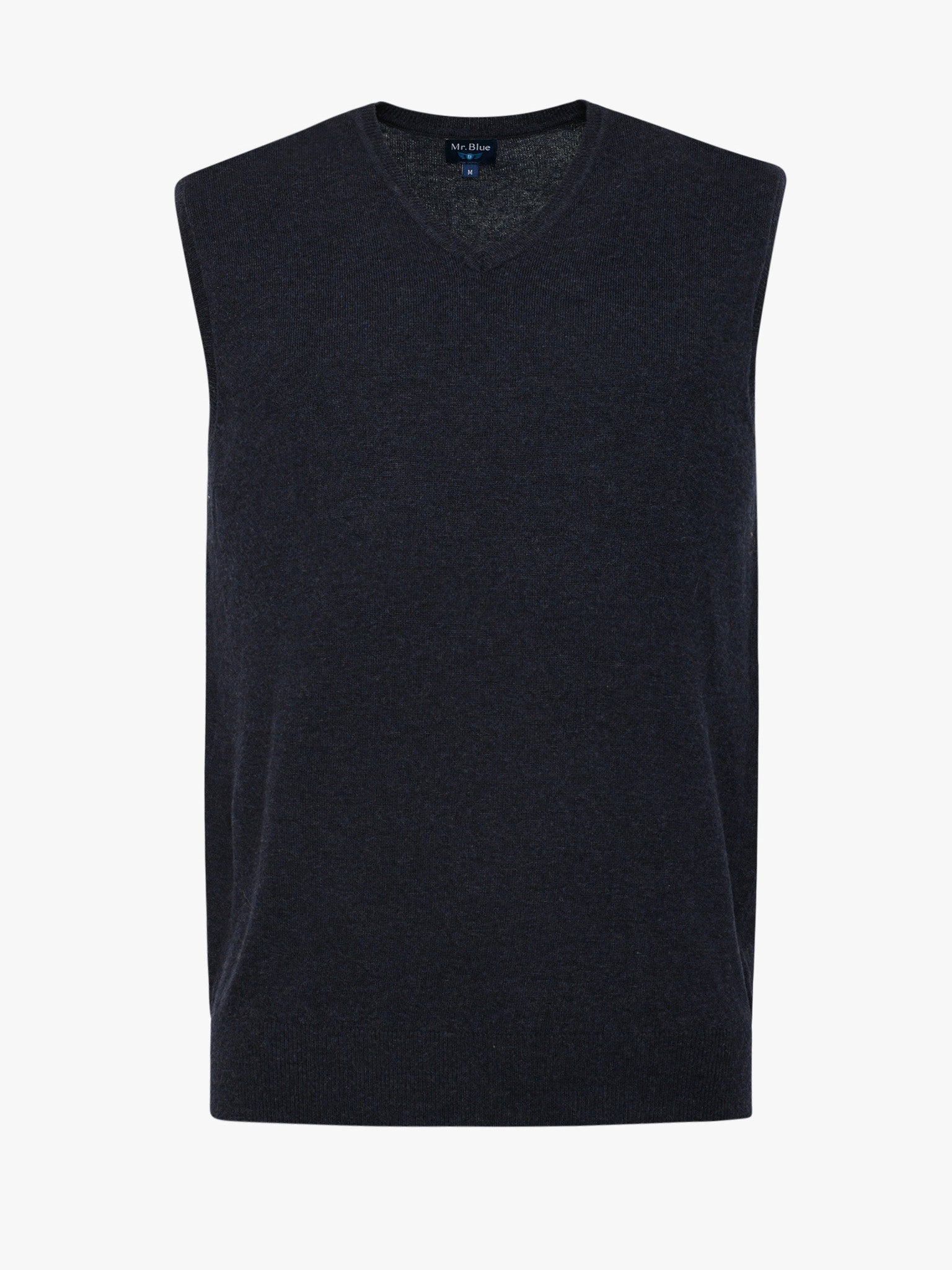JERSEY DE LANA AZUL MANGA LARGA REGULAR FIT MR. AZUL