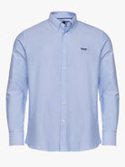 CAMISA ALGODÓN AZUL MANGA LARGA REGULAR FIT MR. AZUL