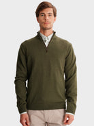 JERSEY FINO VERDE MANGA LARGA AJUSTE REGULAR MR. AZUL
