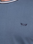 GREEN COTTON T-SHIRT SHORT SLEEVE REGULAR FIT MR. BLUE