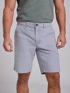 BERMUDA DE ALGODÓN AZUL REGULAR FIT MR. AZUL