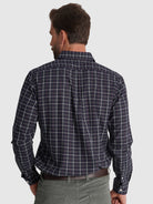 CAMISA ALGODÓN AZUL MANGA LARGA REGULAR FIT MR. AZUL