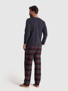 PIJAMA AZUL MANGA LARGA REGULAR FIT MR. AZUL