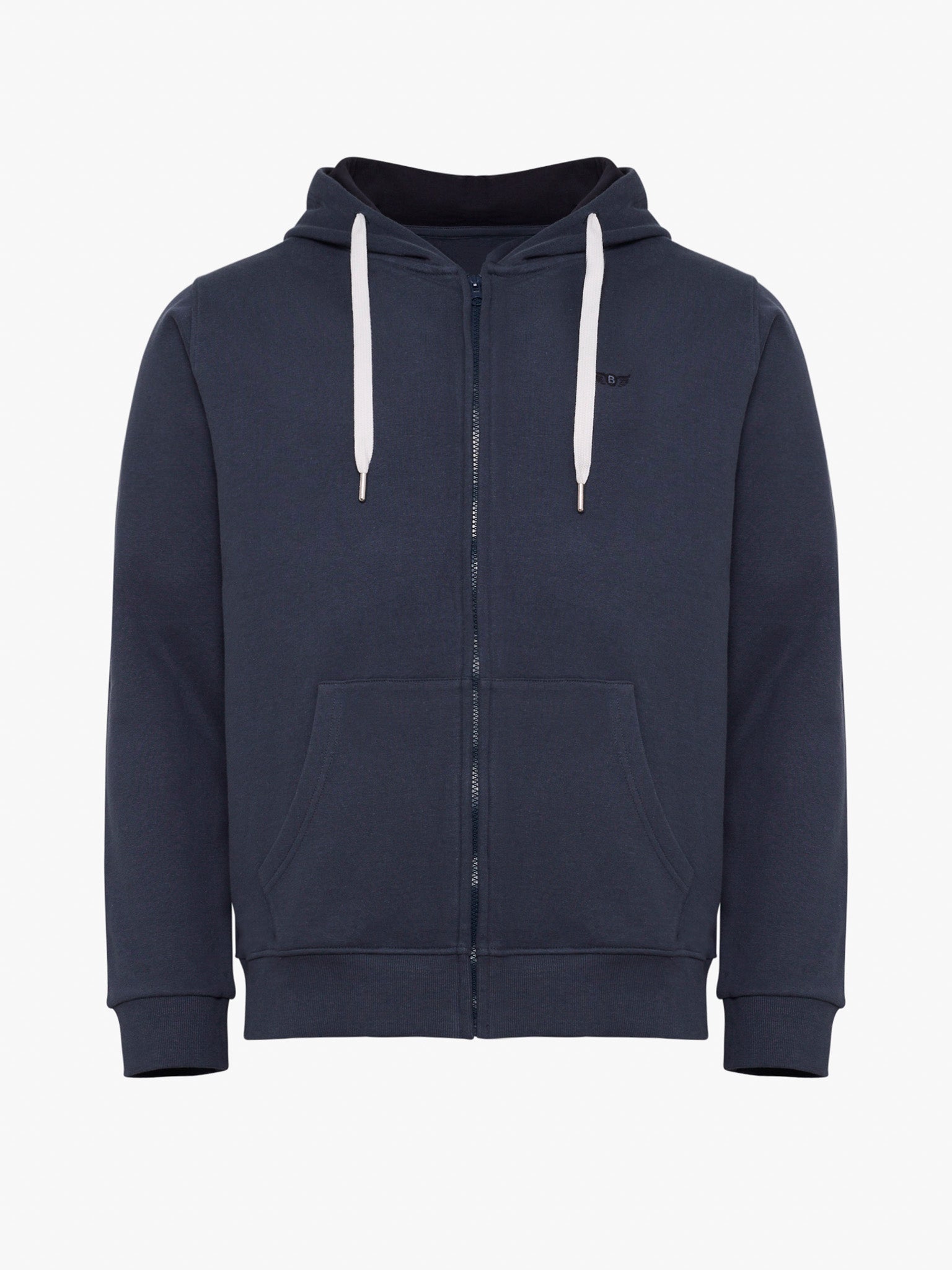 SUDADERA DE ALGODÓN AZUL MANGA LARGA REGULAR FIT MR. AZUL