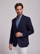 MANGA LARGA AZUL REGULAR FIT MR. AZUL
