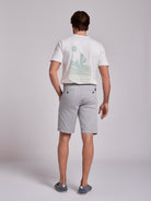 GRAY COTTON BERMUDA REGULAR FIT MR. BLUE