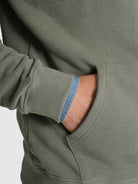 HOODIE VERDE MANGA COMPRIDA REGULAR FIT MR. BLUE