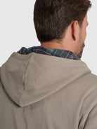 GREEN COTTON HOODIE LONG SLEEVE REGULAR FIT MR. BLUE