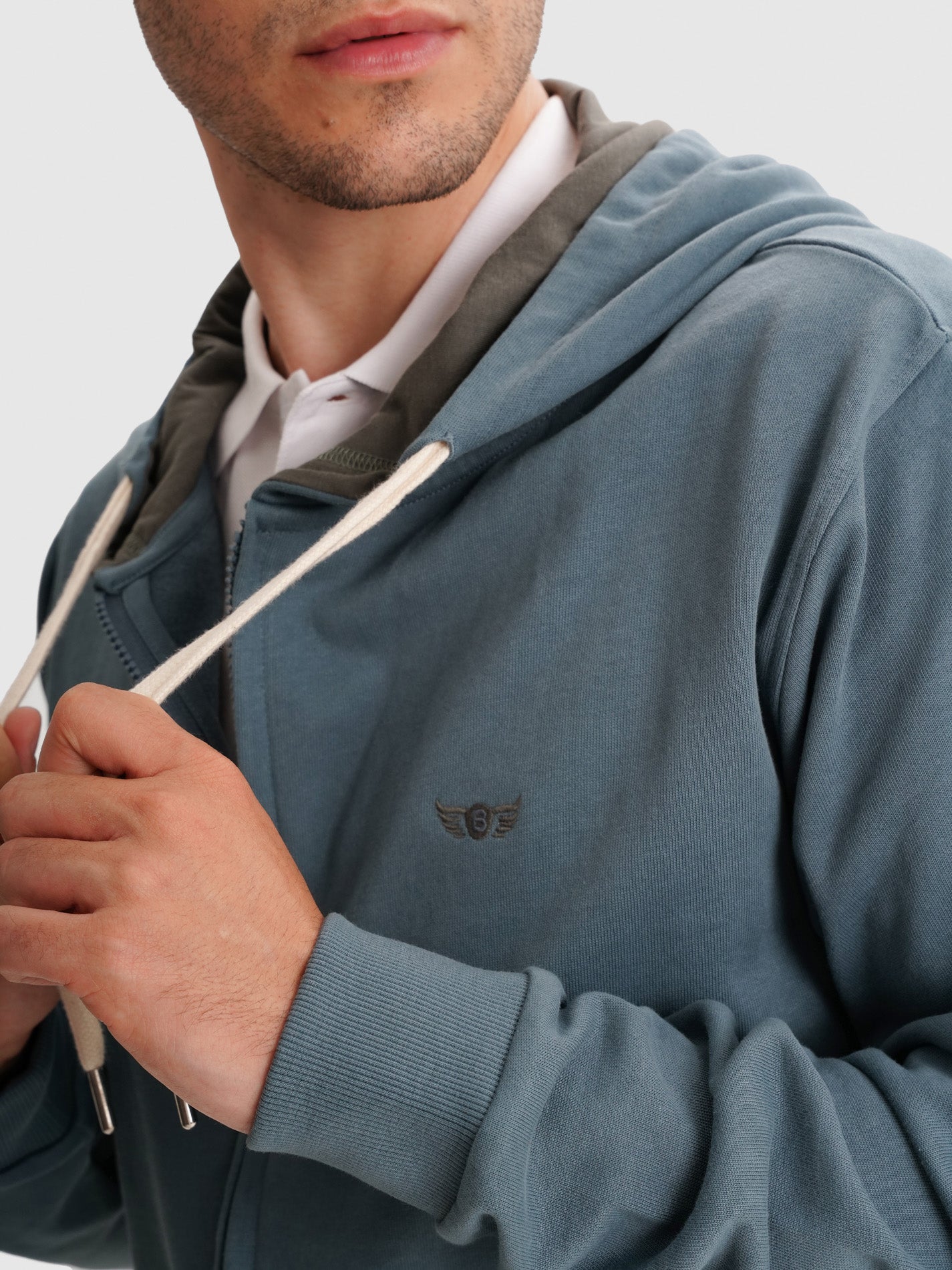 HOODIE AZUL REGULAR FIT MR. BLUE