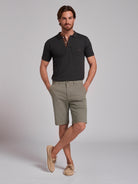 GREEN COTTON BERMUDA REGULAR FIT MR. BLUE
