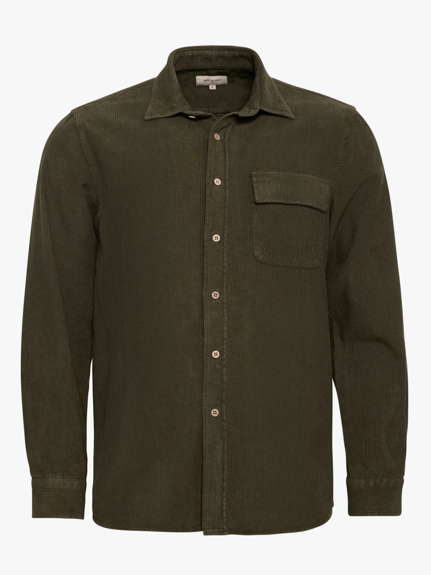 SOBRECAMISA REGULAR FIT VERDE MARK BELLUCCI