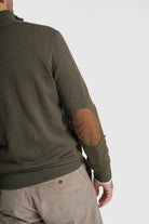 PULLOVER LÃ REGULAR FIT VERDE LISO MR. BLUE