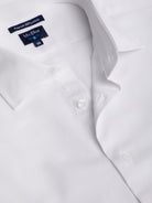 CAMISA ALGODÃO BRANCA MANGA COMPRIDA CLASSIC FIT MR. BLUE