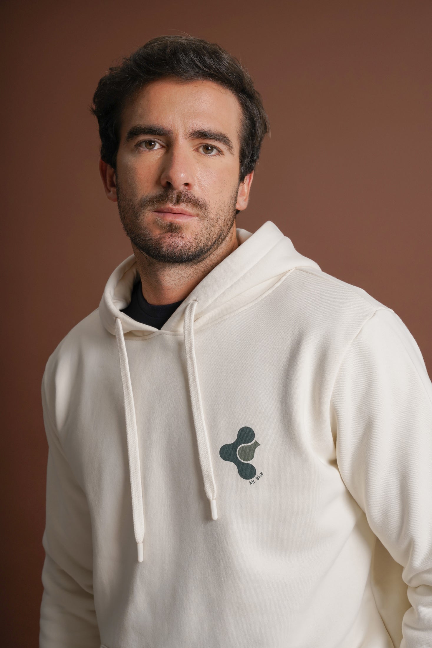 HOODIE REGULAR FIT CRU PADRÃO MR. BLUE