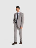 FATO CINZENTO MANGA COMPRIDA REGULAR FIT MR. BLUE