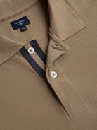 Polo Regular Fit Piquet Beige Mr. Blue