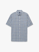 AZUL MANGA CORTA REGULAR FIT MR. AZUL