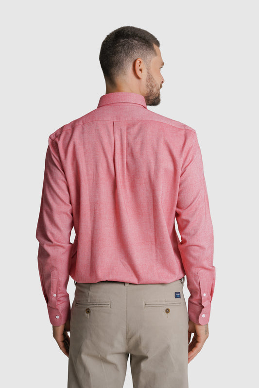 CAMISA FLANELA REGULAR FIT BORDEAUX LISA MR. BLUE