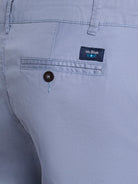 BERMUDA DE ALGODÓN AZUL REGULAR FIT MR. AZUL