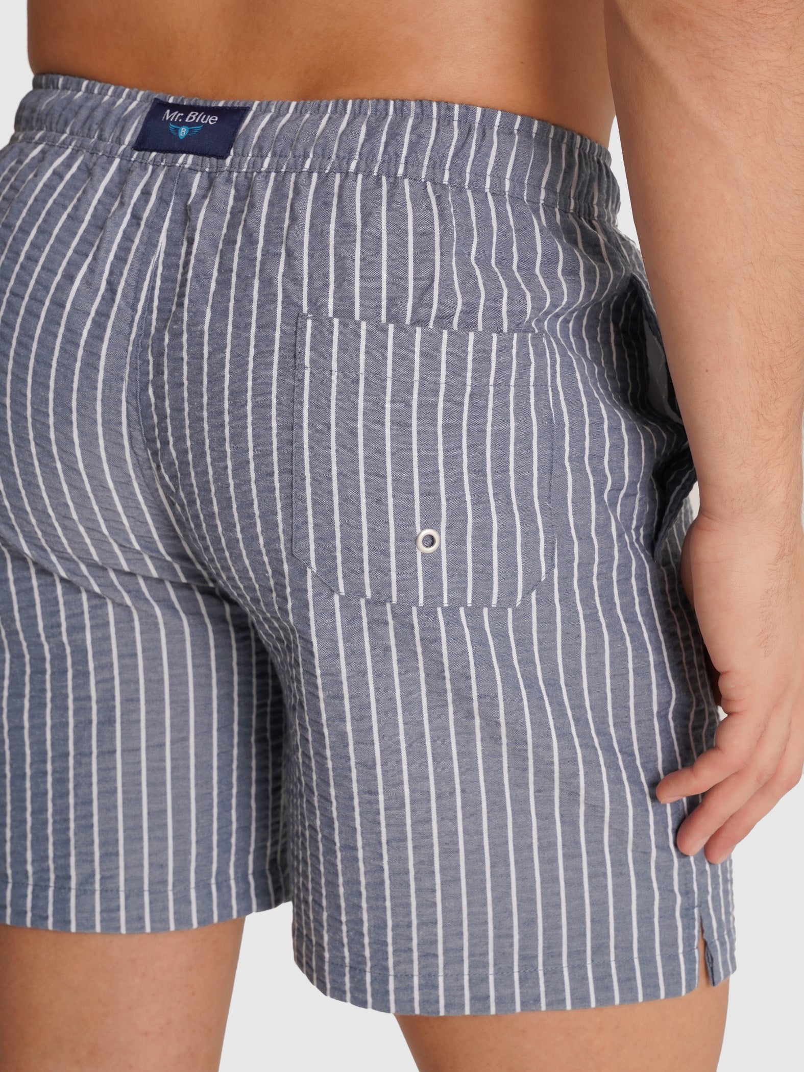 FATO BANHO AZUL REGULAR FIT MR. BLUE