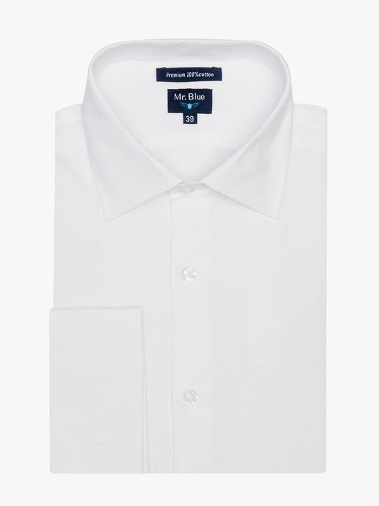CAMISA BRANCA CLASSIC FIT MR. BLUE