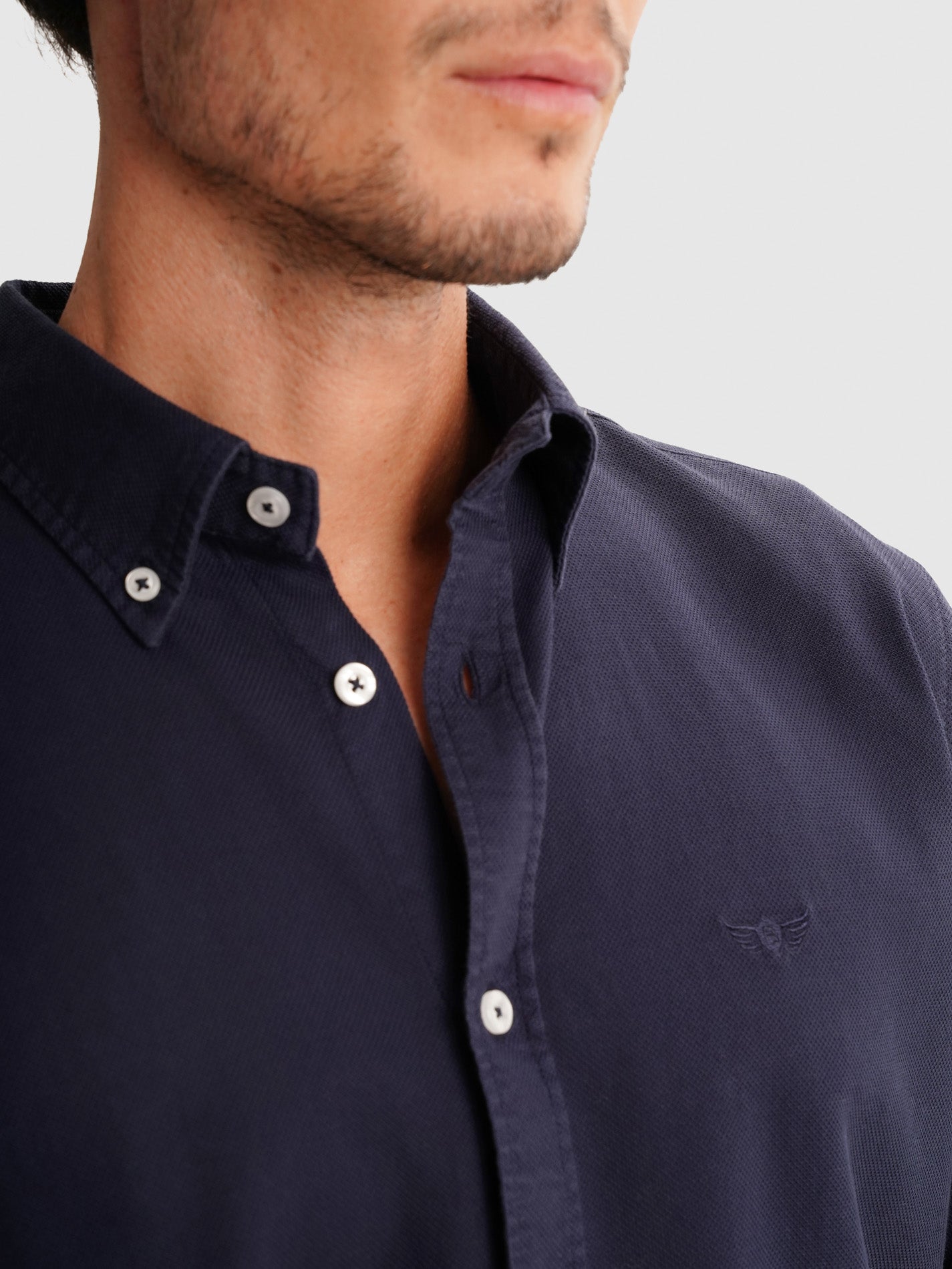 CAMISA MR AZUL REGULAR FIT. AZUL